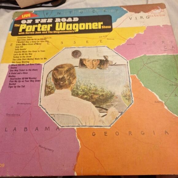 Porter Wagoner Show Live On The Road 1966 Out Of Print RCA LPM-3509 - Picture 1 of 4